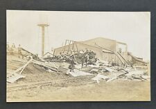 RPPC Antique Oil Effect Disaster Railroad Early 1900’s picture