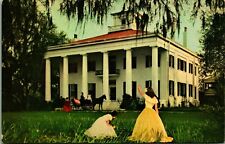 D'evereaux Colonial Architecture Natchez Mississippi MS UNP Chrome Postcard picture