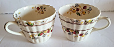 2 Vintage Copeland Spode COWSLIP S713 Coffee/Tea Cups picture