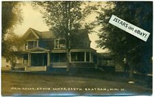 c. 1910s SOUTH CHATHAM, NH, MAIN HOUSE AT BEMIS CAMPS REAL PHOTO POSTCARD RPPC picture