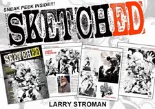 LARRY STROMAN 🔥 SKETCHED MAGAZINE 001  Available Now... In Stock picture