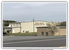 Rockingham County NC Shiloh Airport United States of America Airport Postcard picture