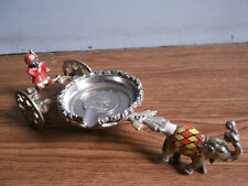 Rare vintage beautiful Air-India Maharajah Chariot with ashtray made in India. picture