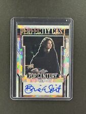 Bonnie Wright 2023 Leaf Pop Century Perfectly Cast Auto /25 #PC-BW1 picture