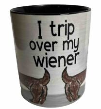 Wiener Dog Tripping Cup Mug By Pithitude Funny Humor Dog Love Coffee picture