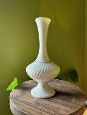 Vintage Lenox USA Porcelain Bud Single Stem Vase Cream Swirl 24K Gold Trim 7 in picture
