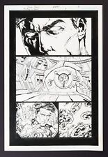 Original Art from Mystery in Space #5 (2007) Pg 9 by Shane Davis & Matt Banning picture