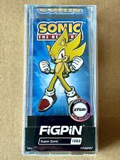 FiGPiN Glitter Super Sonic the Hedgehog Pin #1382 Exclusive picture