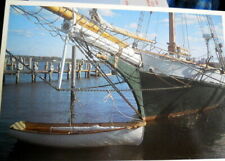 Long Island the boat RACHEL & EBENEZER at GREENPORT New York Postcard circa 1970 picture