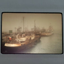 Morag Swinoujscie Ship 35mm Slide 1978 Docked In Fog picture
