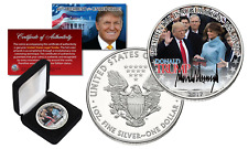 DONALD TRUMP Official President INAUGURATION 1 oz US .999 SILVER EAGLE with BOX picture