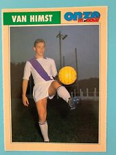 PAUL VAN HIMST (RSC ANDERLECHT) RARE FOOTBALL ROOKIE CARD WORLD ELEVEN (ANTBL38) picture