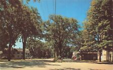 Postcard MA Groton 1964 Main Street View Automobile Parking Lot Middlesex County picture