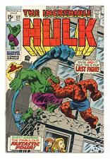 Incredible Hulk #122 VG- 3.5 1969 picture