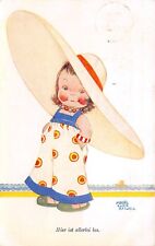 Mabel Lucie Attwell~Little Girl Seaside~Here is All Sorts Going On~Germany 1932 picture