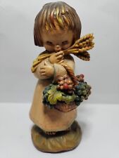 vintage ANRI girl with basket of fruit 1115/1500 picture