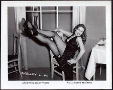 STRIPPER FETISH MODEL SHELLEY LEIGH IRVING KLAW VINTAGE ORIGINAL 4X5 1950'S #62 picture