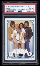 1976 ABBA Dutch Monty Gum ABBA Cat Blouses, Facing Each Other PSA 6 picture