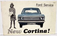 1967 Ford Cortina Service Warranty Booklet British European Market Warley Essex picture