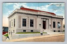 Alton IL-Illinois, United States Post Office, Antique, Vintage Souvenir Postcard picture