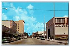 c1961 Modern Business Section Classic Car Building Bradenton Florida FL Postcard picture