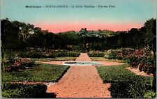 Postcard Martinique Fort de France Le Jardin Descliceux Une des Allees  [da] picture