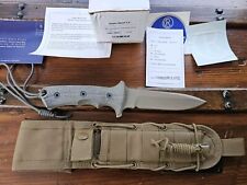 Chris Reeve Knives  Green Beret Knife 5.5” Flat Dark Earth Non-Serrated picture