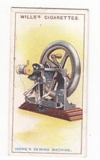 Vintage 1915  Famous Invention Card of a ELIAS HOWE'S SEWING MACHINE picture