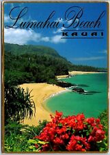 Postcard: Lumaha'i Beach, Kaua'i - World's Most Beautiful Beach on North Sh A133 picture