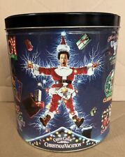 CHEVY CHASE NATIONAL LAMPOON’s CHRISTMAS VACATIONHuge Empty Popcorn Tin Promo picture