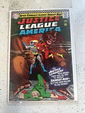 Justice League Of America #45 1st Appearance Shaggy Man DC Comics 1966 F/VF picture