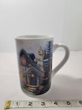 Thomas Kincade Painter of Light 2003 Cottage Coffee Cup VGC Vintage Collectible picture