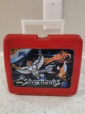 vintage 1986 SilverHawks Plastic Thermos Lunchbox (lunchbox only) picture
