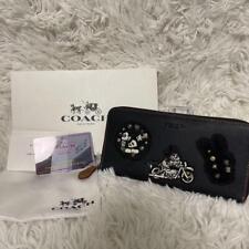 Very Popular Coach Long Wallet Mickey Collaboration Patch Complete With Accessor picture