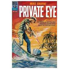 Mike Shayne Private Eye #3 in Fine minus condition. Dell comics [j picture