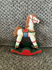 Rex+Lee Vintage Rocking Horse Christmas Tree Ornament With Box picture
