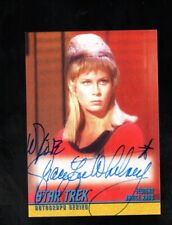 1997 SKYBOX STAR TREK GRACE LEE WHITNEY #A5 AUTOGRAPH JANICE RAND 1930-2015 picture