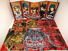 2017 Yu-Gi-Oh Hard Cover Gaming Boards Legendary Lot of 6 Brand New picture