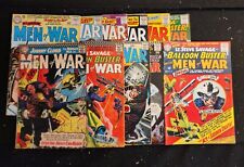 ALL AMERICAN MEN OF WAR #107-117 (DC Comics 1964) AVG G/VG 11 Issue Lot picture