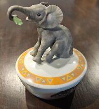 LENOX Baby Elephant MUSIC BOX - Fine Porcelain Limited Release picture