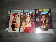 Married With Children Comic Issue Kelly Bundy Special Set  1 2 3 W/ Posters picture