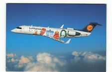 Postcard Airline LUFTHANSA CITY LINE Canadair Jet Little Europe D-ACJH VPC01. picture