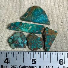 Old Stock Southwest Turquoise Rough Stone Nugget Slab Gem 40 Ct Lot 27-06 picture