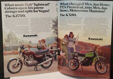 1979 Kawasaki 10p Brochure KZ1300 KZ1000 650SR KZ650 KZ400 KZ750 KX80 KX250 picture