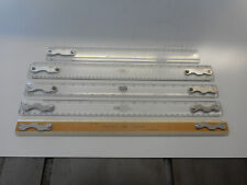Drafting Machine Scales, Assortment of 5, Good Condition picture