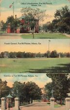 Multi Views of Fort McPherson, Atlanta, Georgia GA - 1911 Vintage Postcard picture