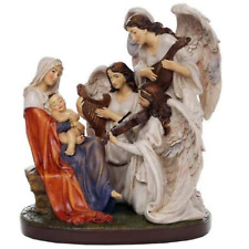The Blessed Virgin Mary & The Song of The Angels Figurine Religious Sculpture picture
