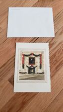 1987 President Ronald Reagan Official White House Christmas Card picture
