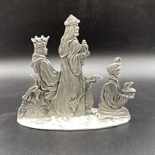1999 Seagull Canada Pewter Etain Zinn Nativity Three (3)  Wise Men (SO26) picture