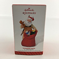 Hallmark Keepsake Christmas Ornament Toymaker Santa 15th Anniversary New 2014 picture